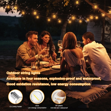 LED户外灯 - HCP096 G40高压灯串